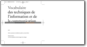 DGLF - Information and Communication Technology Vocabulary - 2005 (FR>EN)