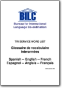 Glossaire de vocabulaire interarmées - 2003(ES-EN-FR)