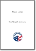 Peace Corps - dizionario inglese-wolof (EN<->WO)