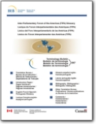 Lexique du Forum interparlementaire des Amériques (FIPA) - 2008 (EN-ES-FR-PT)