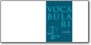AVL - Vocabulaire juridique espagnol>catalan - 2015 (ES>CA)
