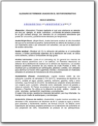 Spanish>English Glossary of energy terms (ES>EN)