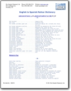 Dictionnaire des wagons ferroviaires anglais>espagnol - 2011 (EN>ES)