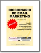 Dizionario inglese>spagnolo di email marketing - 2001 (EN>ES)