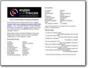 French>English Footballing Phrasebook (FR>EN)