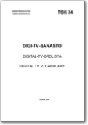 Digital TV Vocabulary (EN-FI-SV)