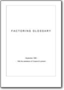 Glossario di Factoring (DE-EN-ES-FR-IT-SV)