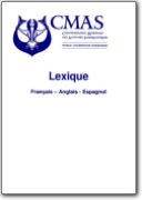 CMAS - Lexique Plongée (EN-ES-FR)