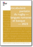 Vocabulaire panlatin du rugby – langues romanes et basque - 2023 (MULTI)