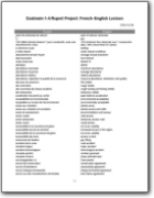 Eastmain-1-A Hydroelectric Power Project Glossary - 2005 (EN>FR)