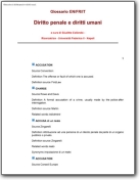 Glosario de derecho penal y derechos humanos (EN>IT-FR)