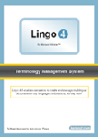 CD-ROM Lingo 4.0, Système de gestion terminologique